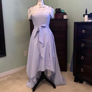 Ina Blue Pattern Maxi Dress